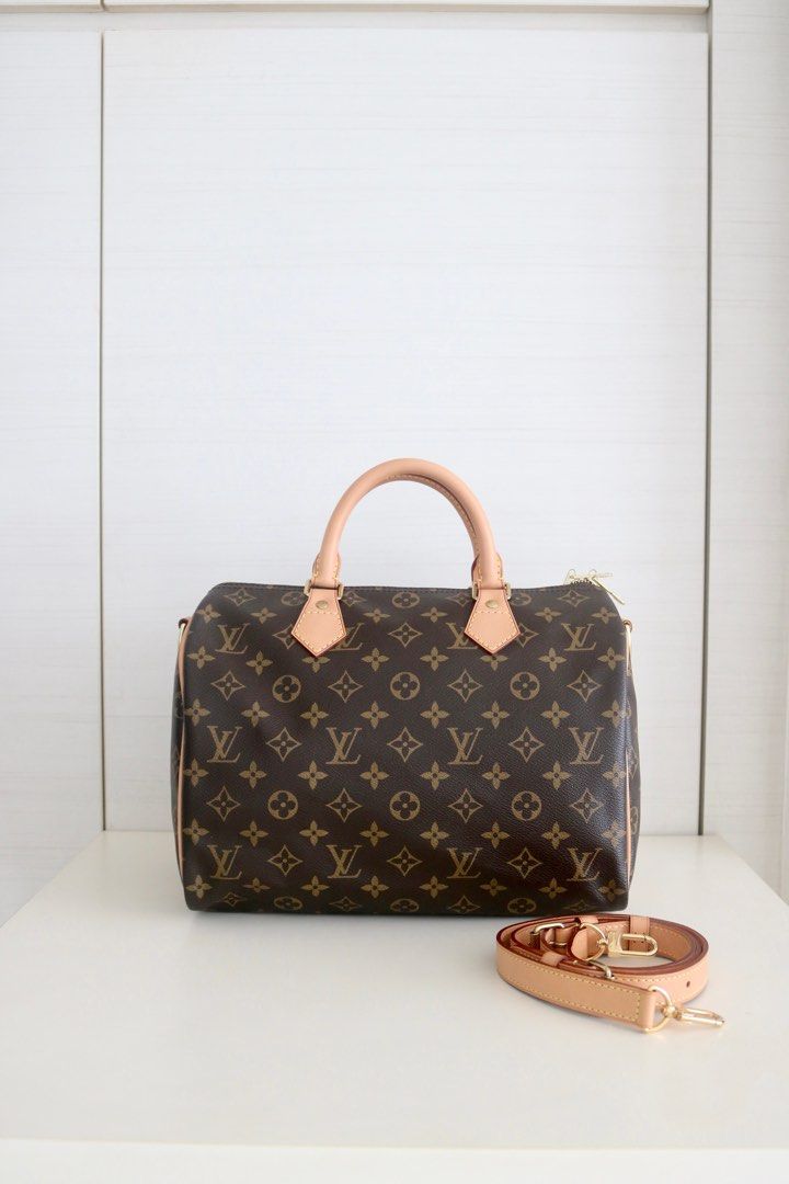 Sold Louis Vuitton Monogram Speedy Bandouliere 30 Luxury Bags Wallets on Carousell