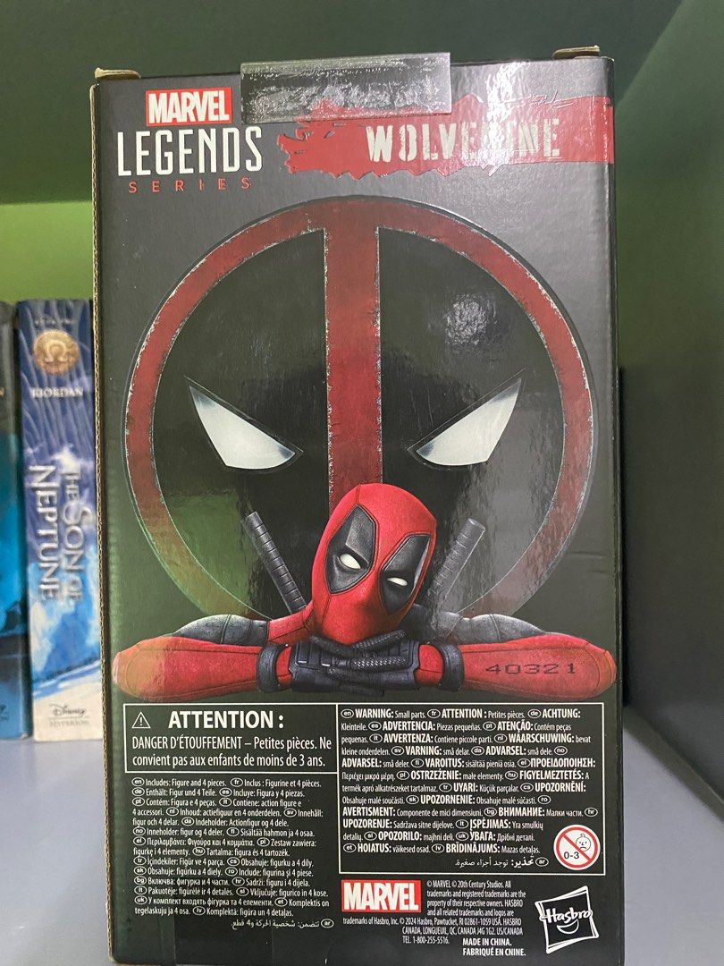 Marvel Legends Deadpool and Wolverine (Category: Figurines & Statues) located in Paranaque City. Submitted by kyloken14 (Listing ID 1315409765, Image 3). Description: MISB Marvel Legends Deadpool - 1900 MISB Marvel Legends Wolverine - 1900 Get both for 3800.