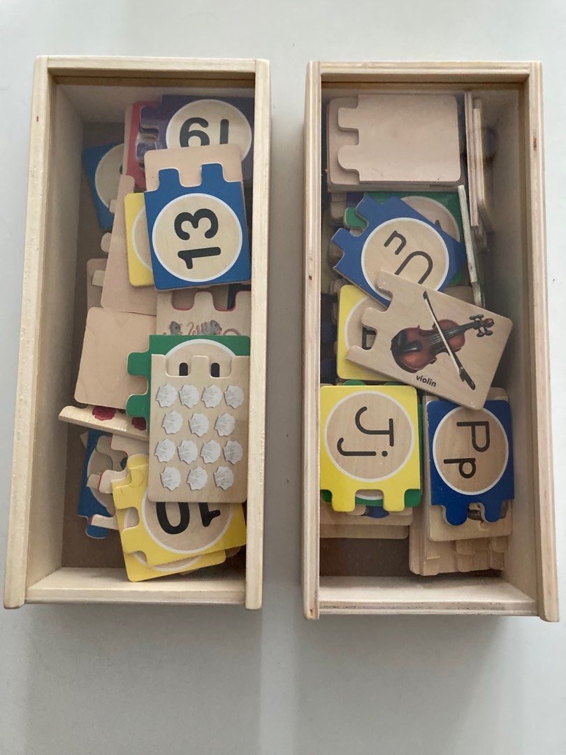 Melissa and doug self correcting alphabet puzzle deals