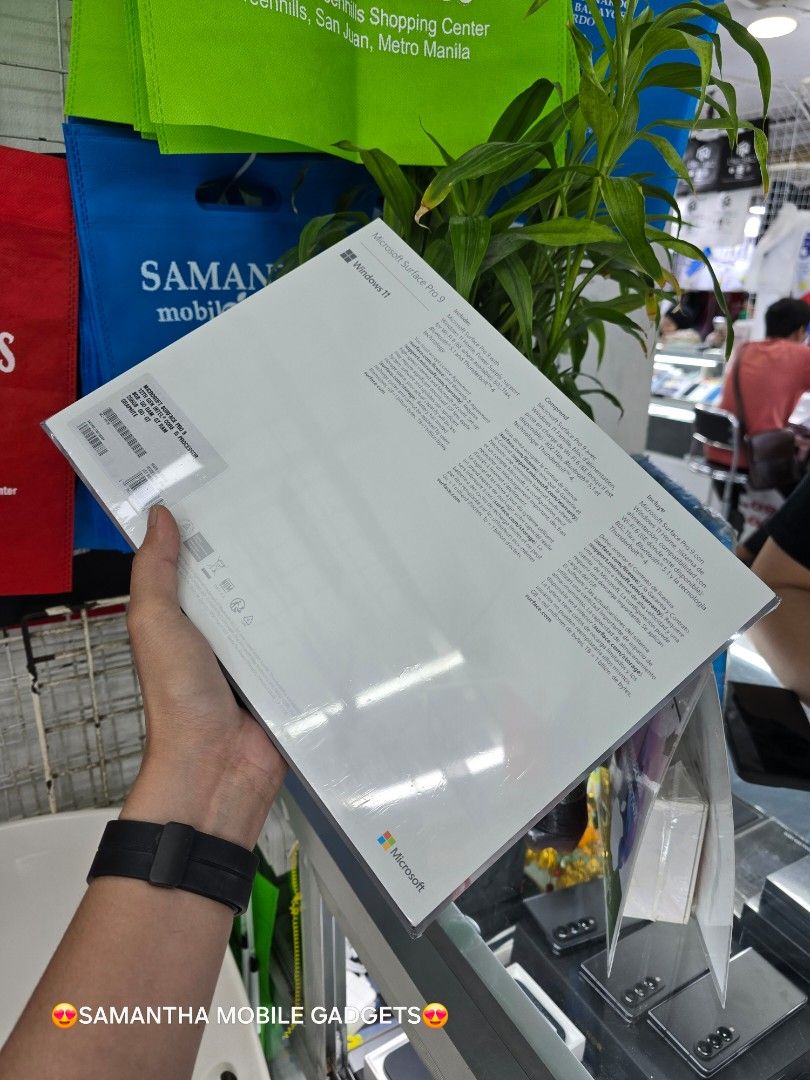 MICROSOFT SURFACE PRO 9 12thGeneration I5 8GB 256GB (Category: Desktops) located in Manila. Submitted by lenweltong05295 (Listing ID 1315470473, Image 3). Description: MICROSOFT SURFACE PRO 9 12thGeneration I5 8GB 256GB Brandnew Sealed with Warranty Onhand Stock.