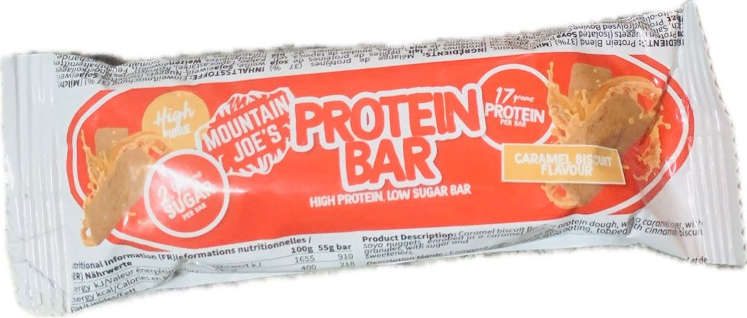 Mountain Joe's Protein Bar ( PER PIECE) (Category: Other Food & Drinks) located in Imus. Submitted by foodhaveit24 (Listing ID 1315348633, Image 1). Description: .