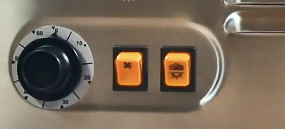 Musso Stella 5030 ice cream machine switch