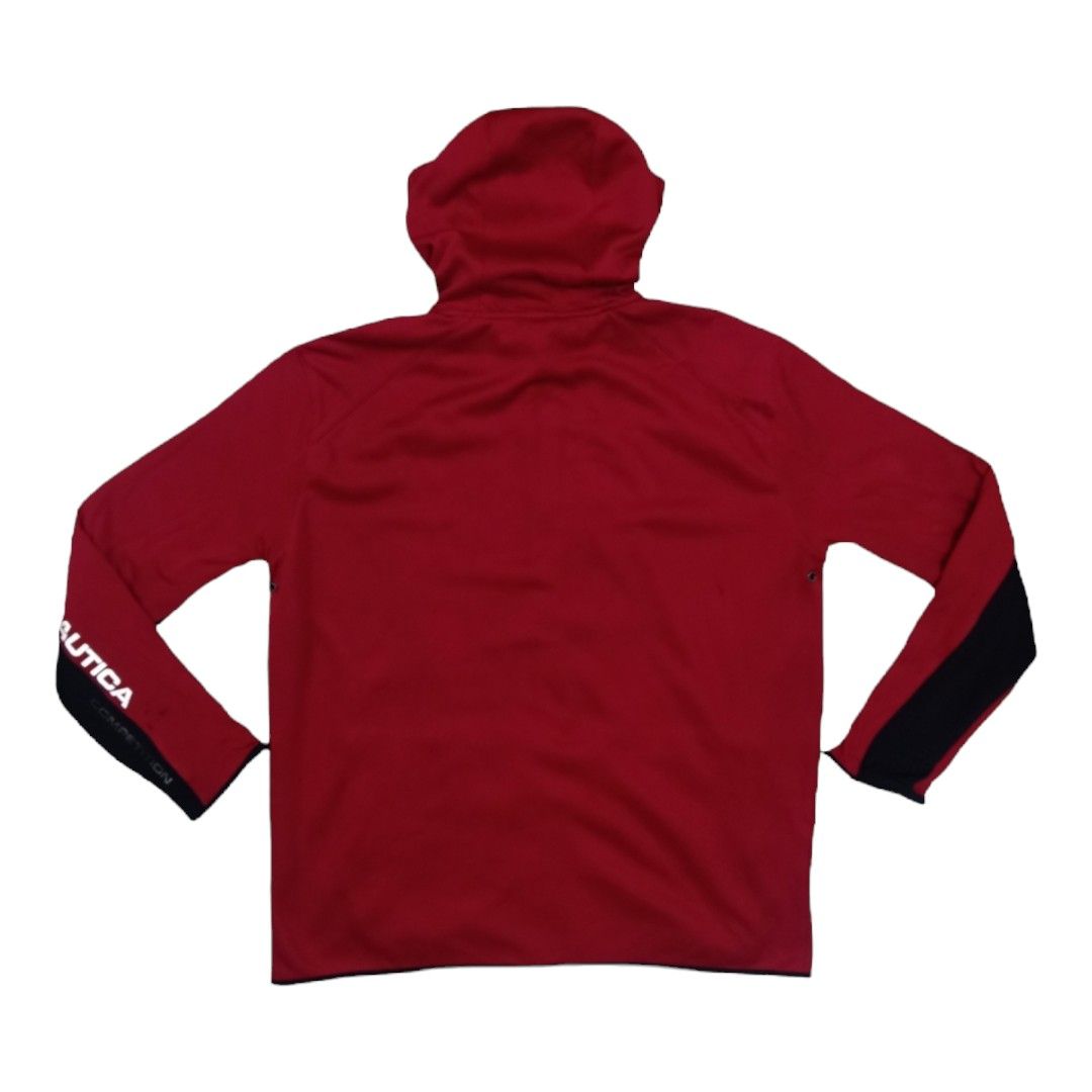 Nautica red hoodie top
