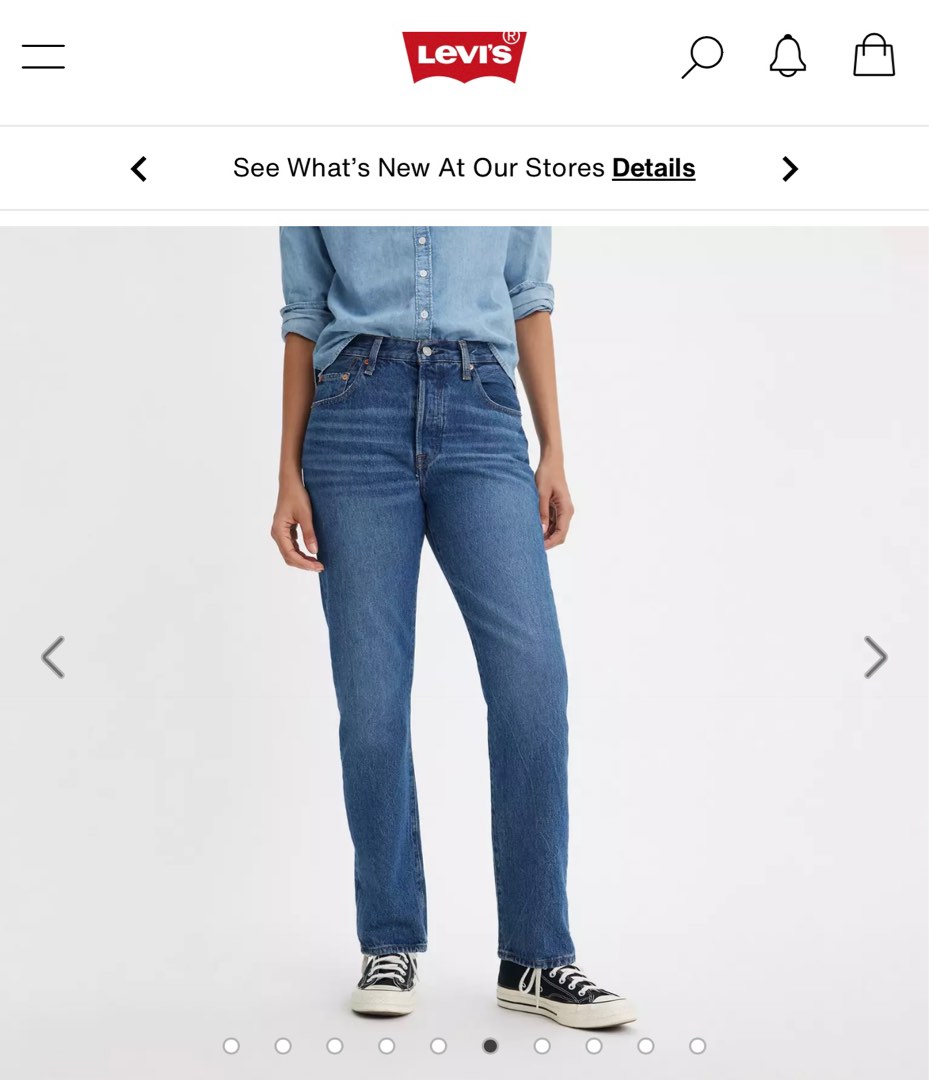 New levis 501 jeans clearance