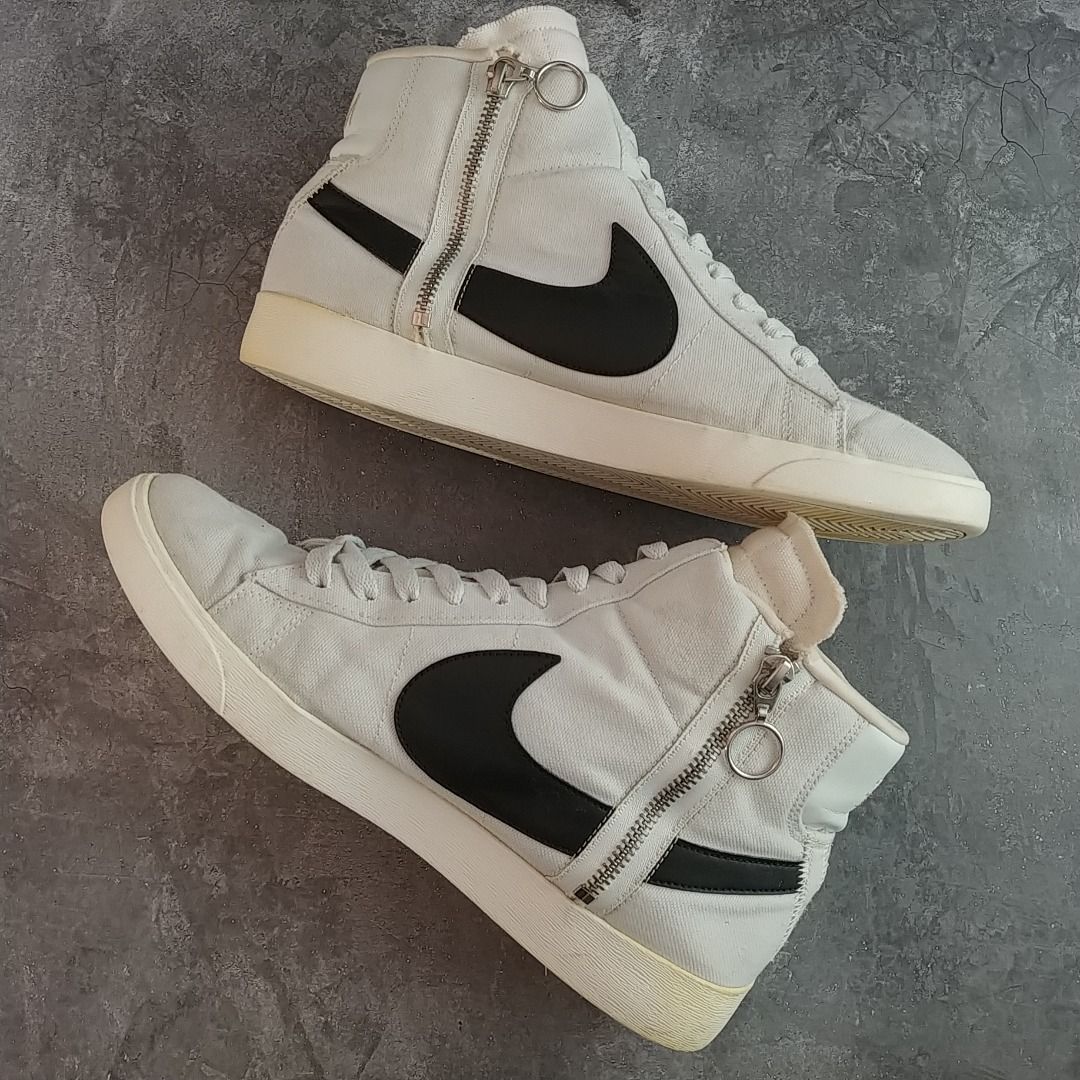 Nike Blazer Mid Rebel Ghost Aqua Ghost Aqua White Size 42 rekomen pakai size 41 Fesyen Pria Sepatu Sneakers di Carousell