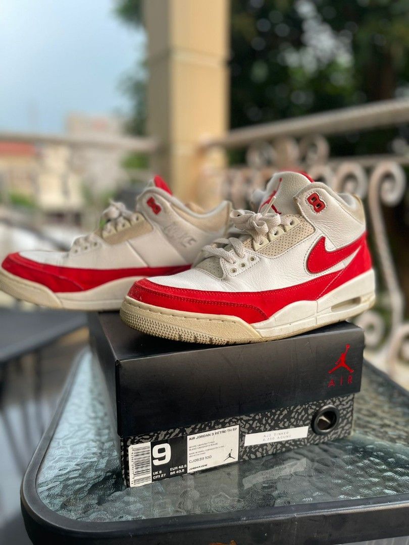 Nike Jordan Retro Tinker, Fesyen Pria, Sepatu Sneakers di