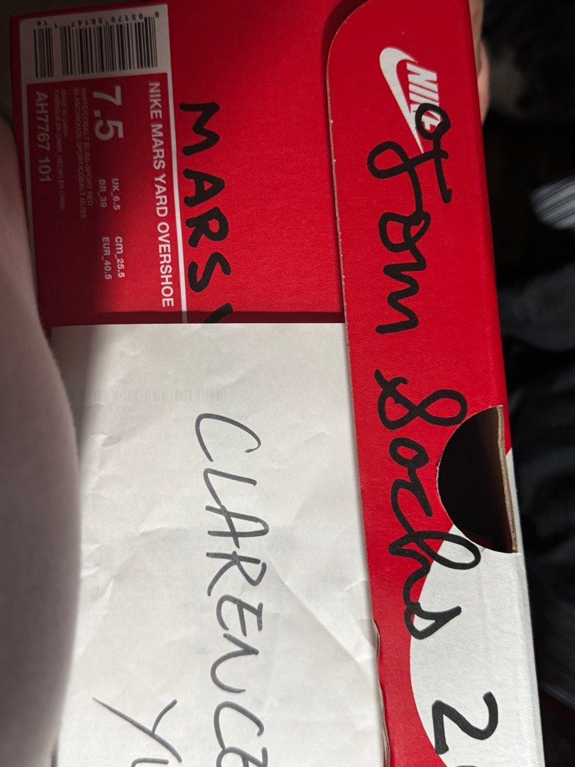 nike tom sachs mars yard overshoe