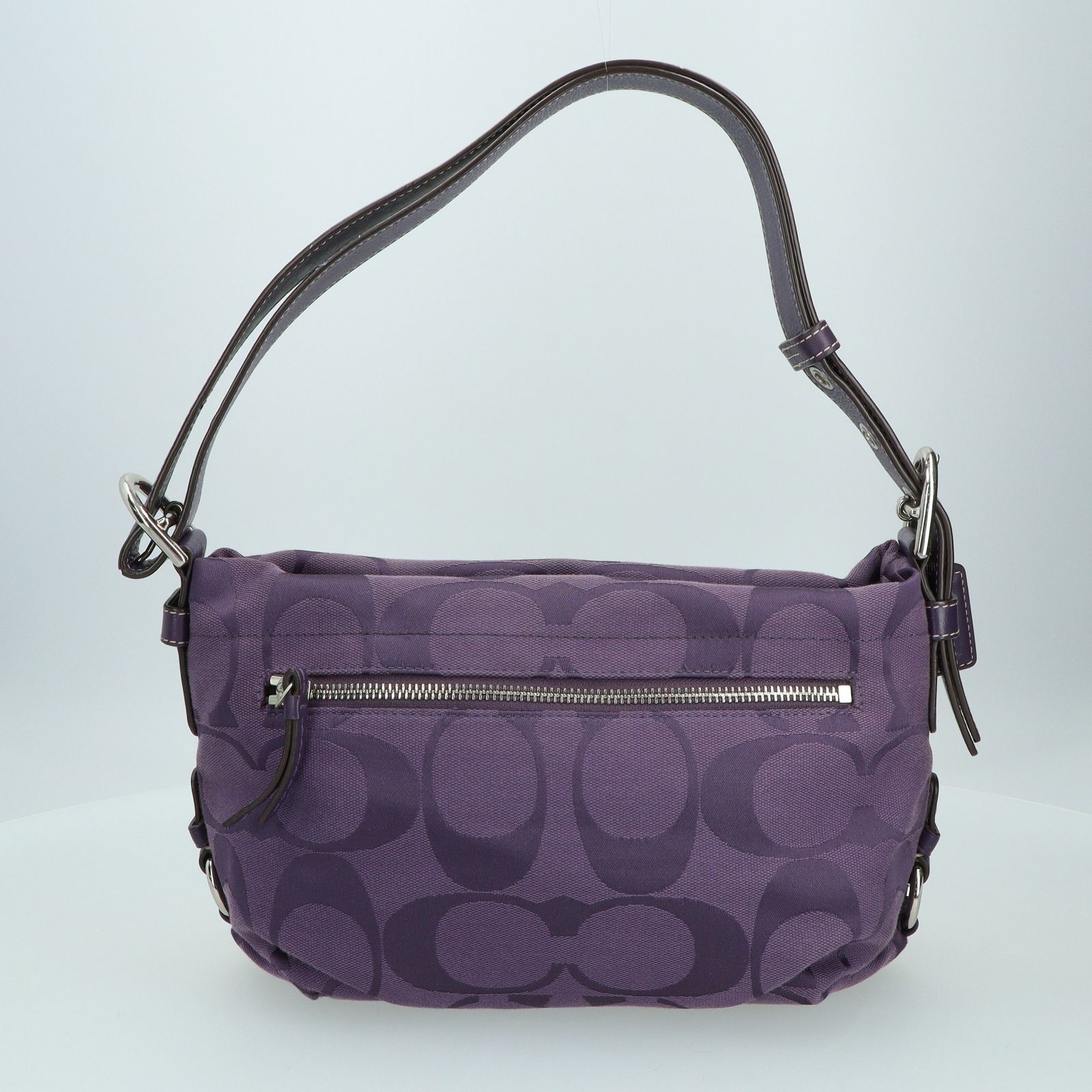 NO REFUND/READ DESCRIPTION* COACH NYLON F15608 ONE SHOULDER HOBO 