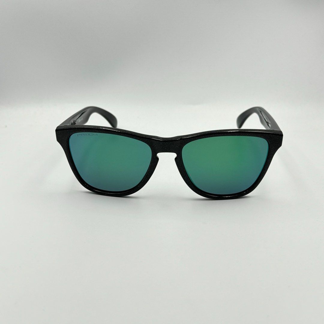 Oakley Frogskins XS Dark Galaxy w/ Prizm Jade, Men's Fashion