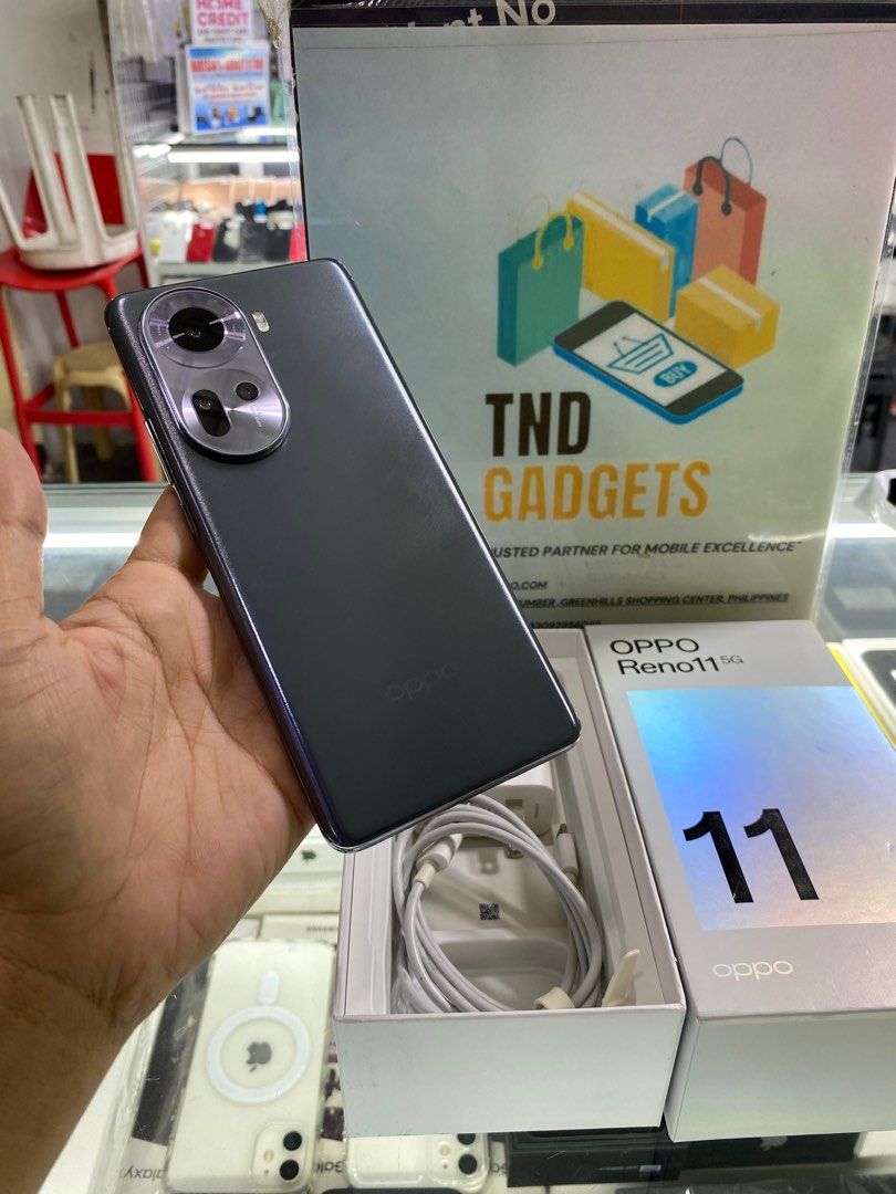 Oppo Reno 11 5g (Category: OPPO) located in Pasig City. Submitted by melissaomb01623 (Listing ID 1315351609, Image 3). Description: Oppo Reno 11 5g 12gb Ram 256gb Rom 2ndhand complete with box no issue check all u want 📌pick up store in greenhills shopping center 📌we do cod in metro manila and near provinces just add sf only 📌we ship nationwide via LBC 💯we accept swap/trade in 📌we accept credit card/ggives 📌for fast transaction make a call 