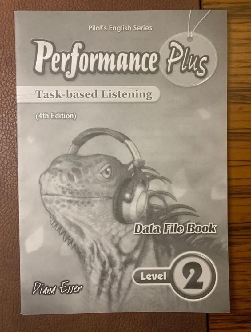配CD同datafile Performance Plus Task-based Listening Level 2, 興趣及遊戲, 書本 ...