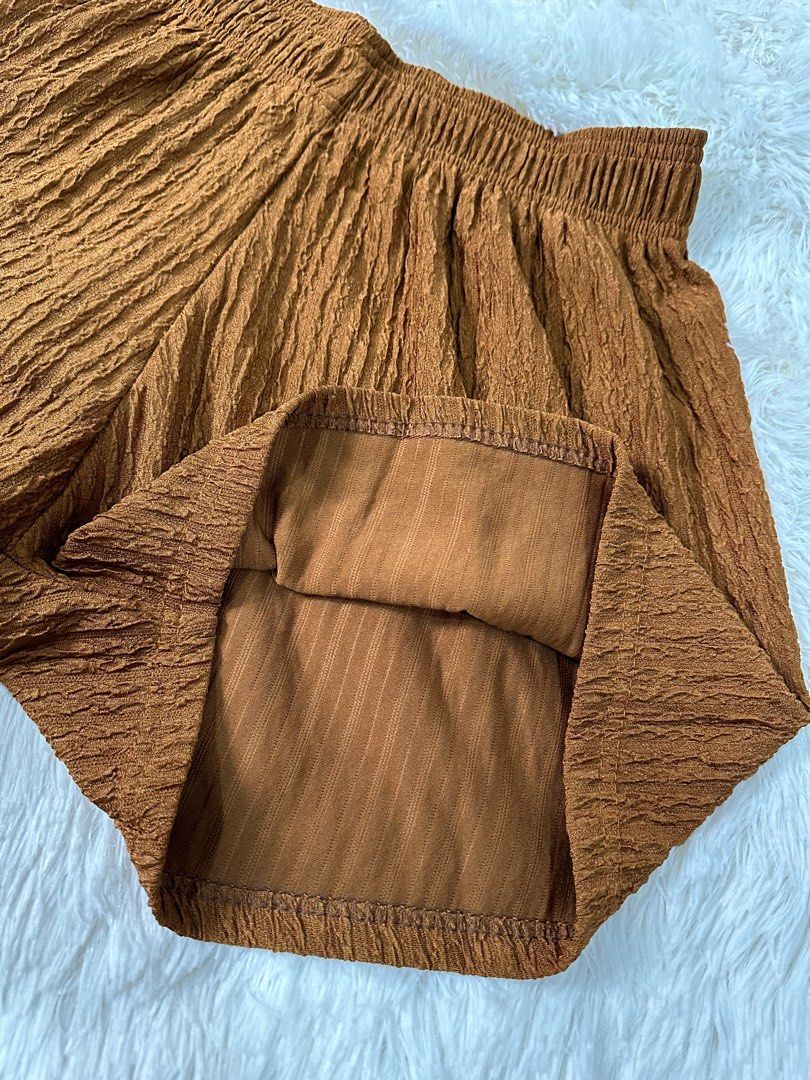 Plus Size Terno - Caramel (Category: Sets or Coordinates) located in Mandaluyong City. Submitted by jelay_preloved (Listing ID 1315349068, Image 3). Description: ✿ Brand New ✿ Fits medium to 2XL ✿ Fabric: Bark Crepe ✿ Blouse Width: 21.5 inches ✿ Blouse Length: 22 inches ✿ Short Length: 15 inches ✿ Short Waistline: 26-46 inches ✿ Shipping not included ✿ J&T | lalamove.