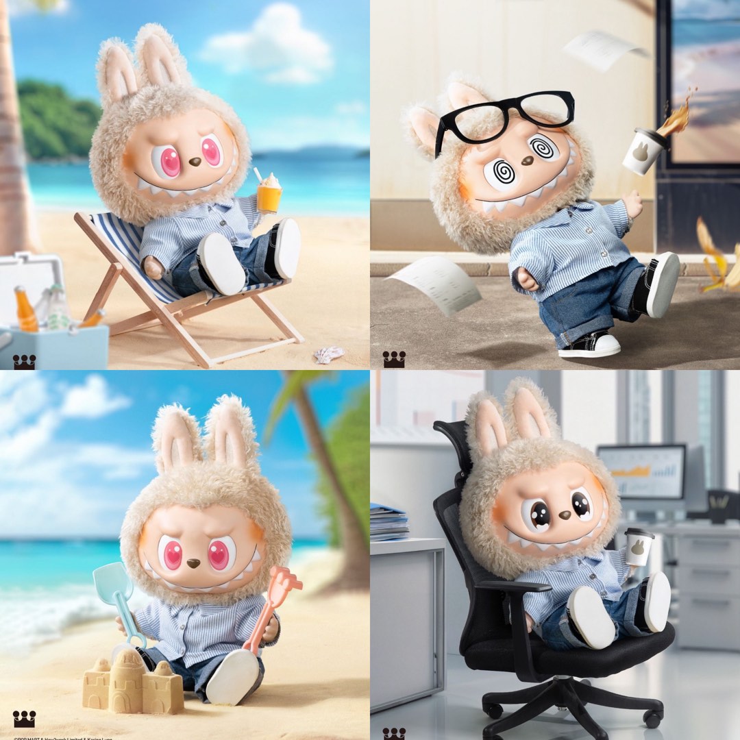 POPMART LABUBU THE MONSTERS FLIP WITH ME Vinyl Plush Doll, Hobbies & Toys,  Toys & Games on Carousell