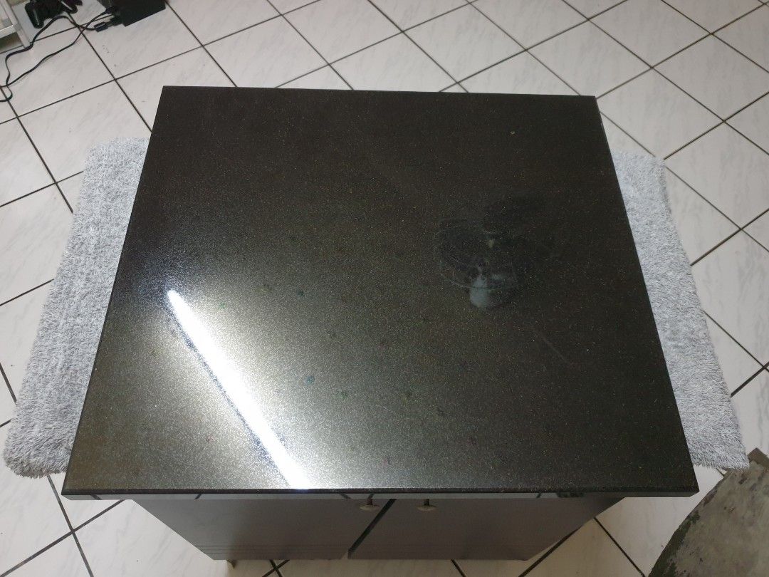 Professional Grade Granite Slab (Category: Construction & Building Materials) located in Quezon City. Submitted by WasalakTwo (Listing ID 1315484713, Image 1). Description: Bought in Japan 50cm X 45cm 2cm thick 15kg 2pcs available For pickup Novaliches, QC.