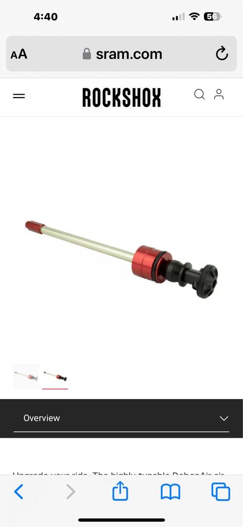 Rockshox c1 air spring clearance
