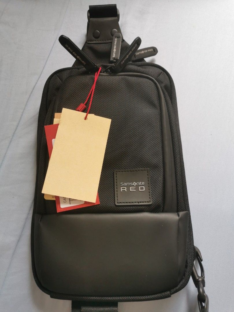 Samsonite red cadiaz sling bag hot sale
