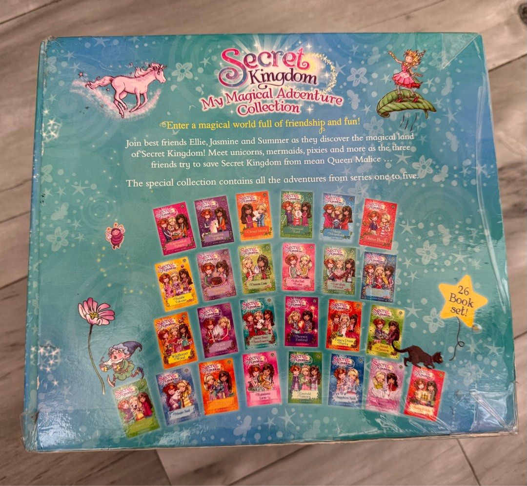 Secret Kingdom 魔法、友情、冒険の洋書　26冊セット Secret Kingdom - My Magical Adventure Collection (26 books