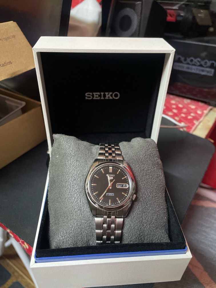 Seiko 5 SNK361K1 Automatic 21 Jewels Men s Fashion Watches Accessories Watches on Carousell