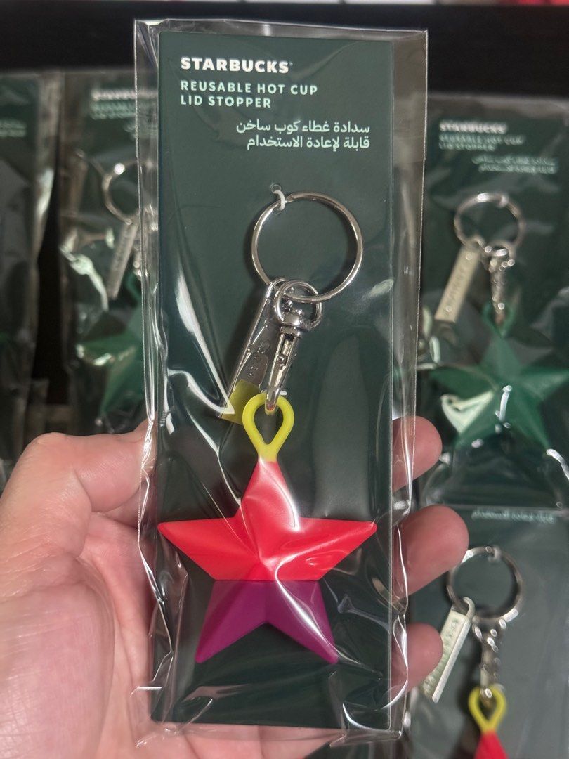 Starbucks Keychain star cup stopper UAE release (Category: Water Bottles & Tumblers) located in Makati City. Submitted by mgjdv16 (Listing ID 1315328531, Image 2). Description: Sold per pc.