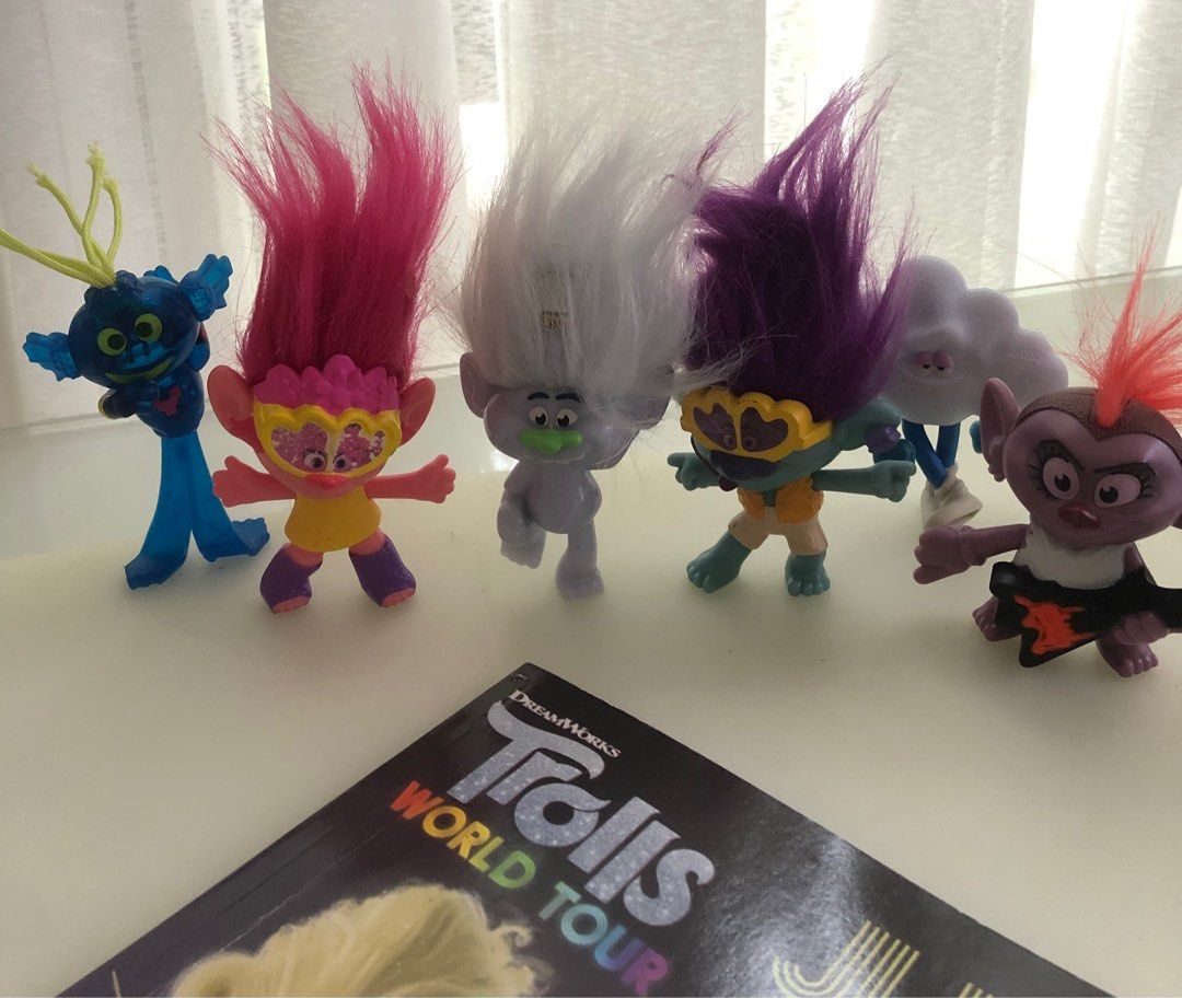 Trolls Characters with Activity Book (Category: Children's Books) located in Paranaque City. Submitted by dsthings (Listing ID 1315373078, Image 2). Description: Trolls Characters with Activity Book ~ includes 6 Trolls characters ~ includes Coloring & Activity Book (lightly used).