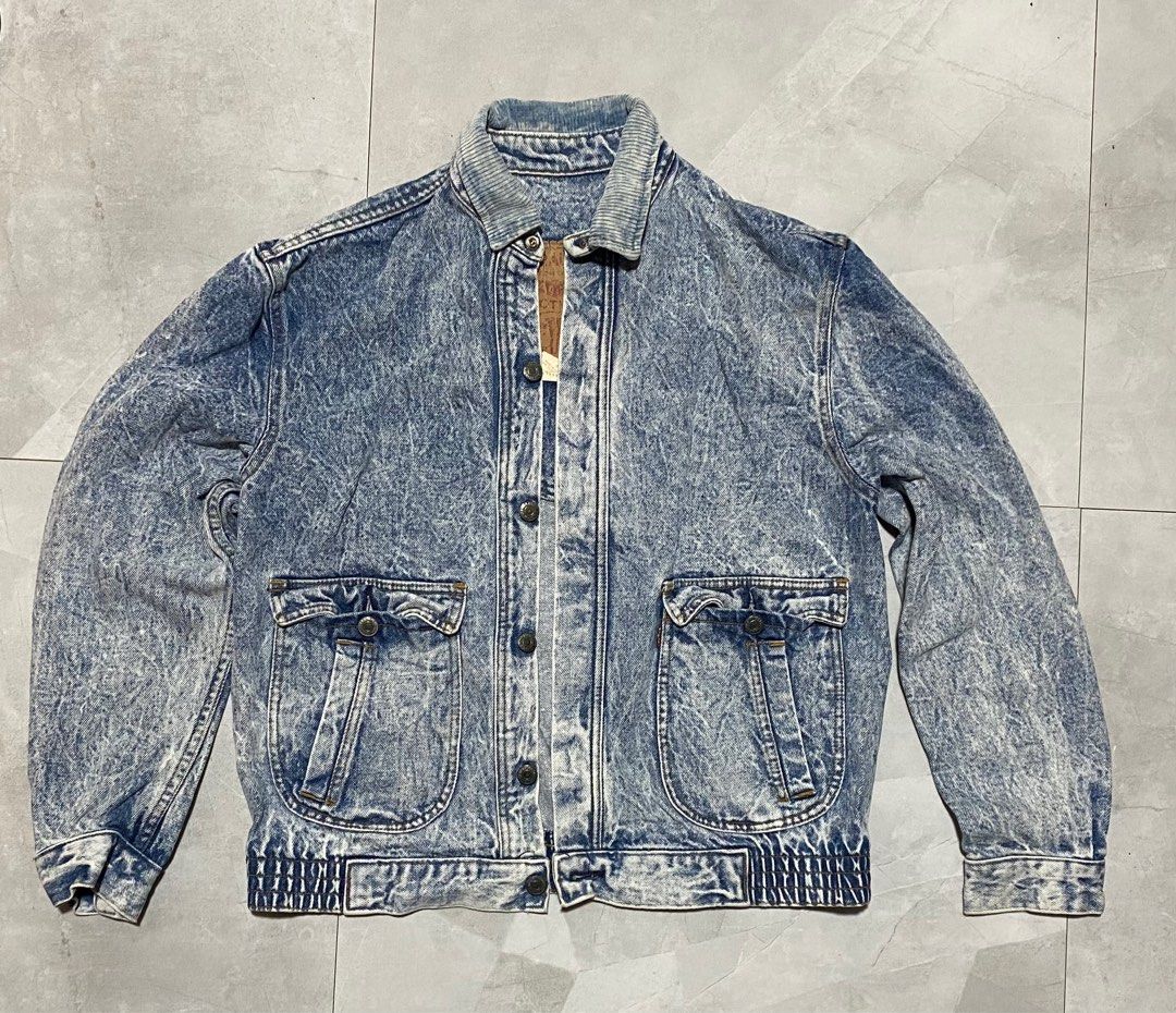 Vintage levis denim jacket mens on sale