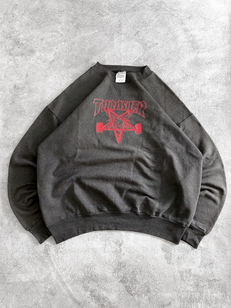 超希少! Thrasher 90s Vintage Sweat Hanes US ヴィンテージ