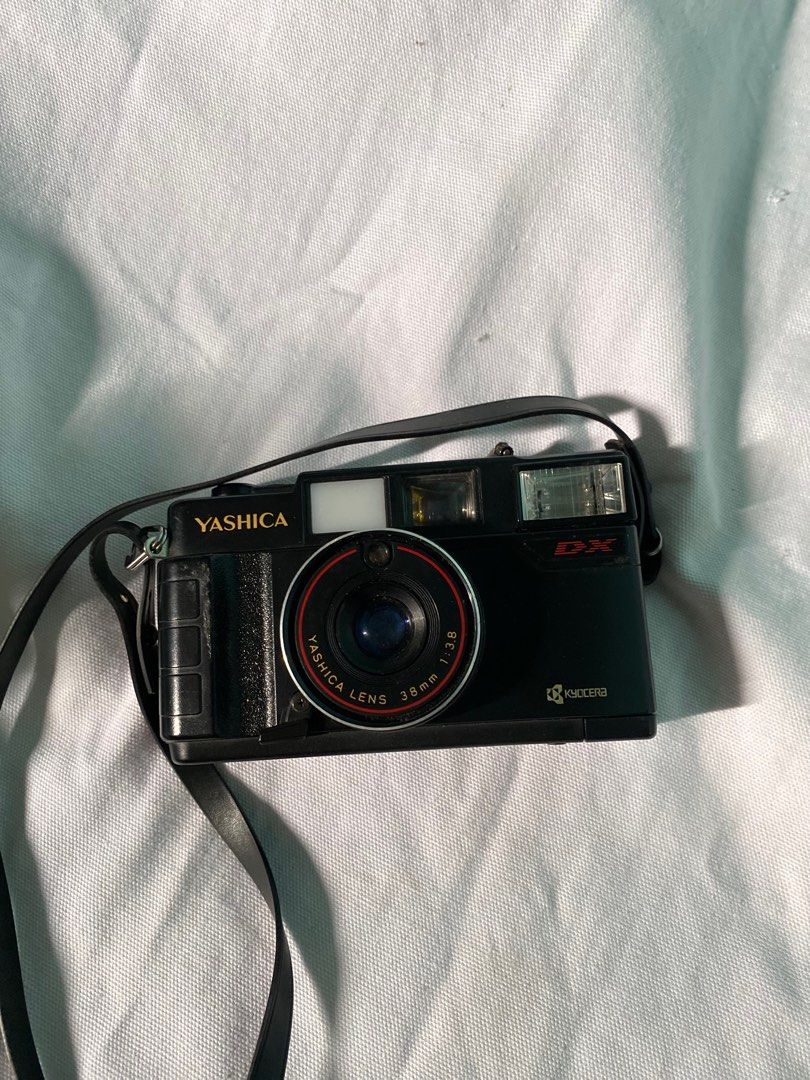 Yashica MF2 Film Camera (Category: Cameras) located in Dasmarinas. Submitted by kgpropertylistings (Listing ID 1315413446, Image 1). Description: Yashica MF-2 Film Camera - 32mm - no issue/ all are properly working - almost new, ingat na ingat po for the past decades -no battery (bring your own so that you can test) dad's gift to my mom when he was still an ofw. so first owned po siya. we have few pics taken using this cam, can send it via dm. pr