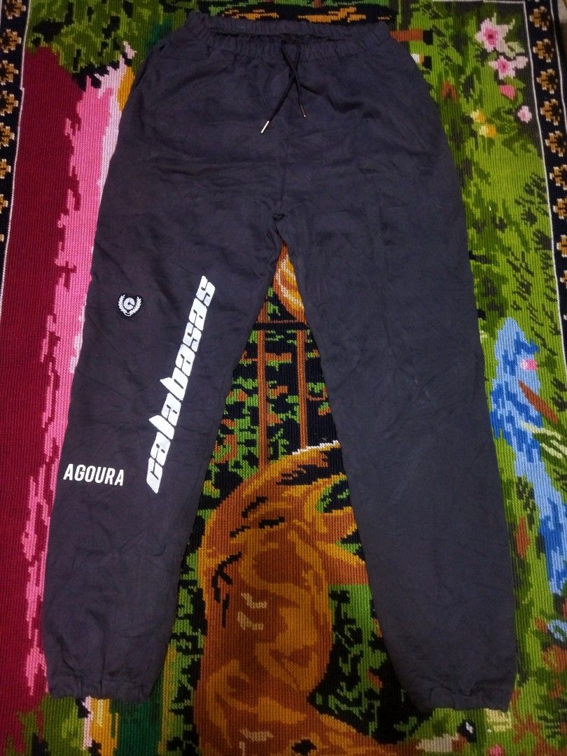 Yeezy Calabasas Agoura sweat pants Men s Fashion Bottoms Joggers on Carousell