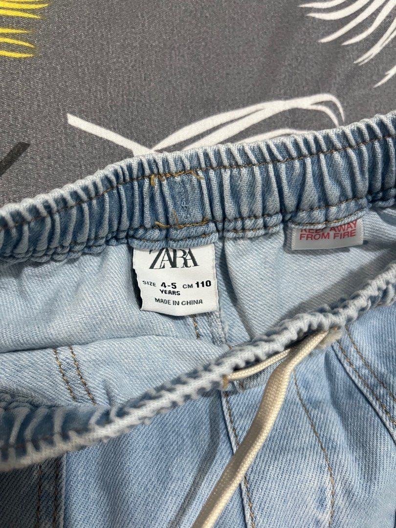 Zara Denim Shorts Kids (Category: Babies & Kids Fashion) located in Pasay City. Submitted by helpmetodeclutter (Listing ID 1315404753, Image 3). Description: - Can pass as new - Bought in Zara MOA for 995php - Size runs small thats why measurement is also included on the post.