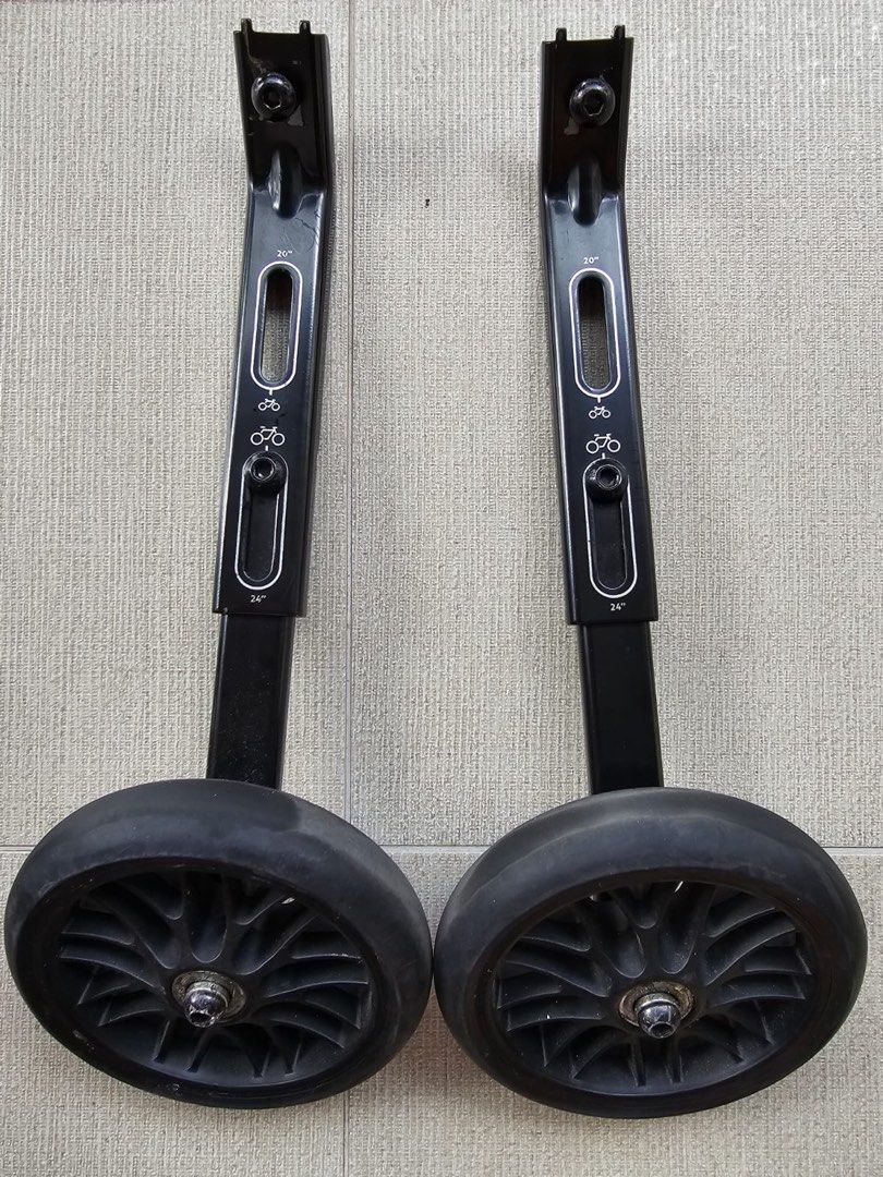 20 and 24 Kids Bike Stabilisers Sports Equipment Bicycles Parts Parts Accessories on Carousell
