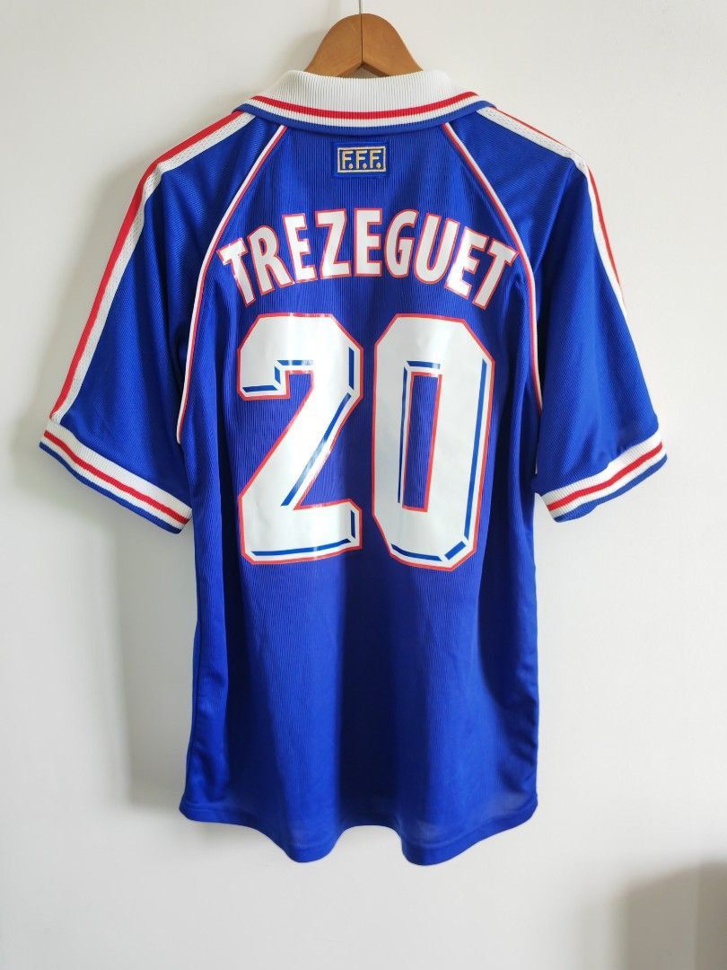 20 David Trezeguet France 1998 soccer/football jersey/kit rare