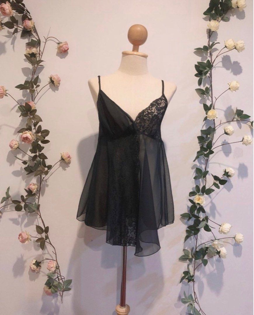 Ae studio babydoll slip dress clearance