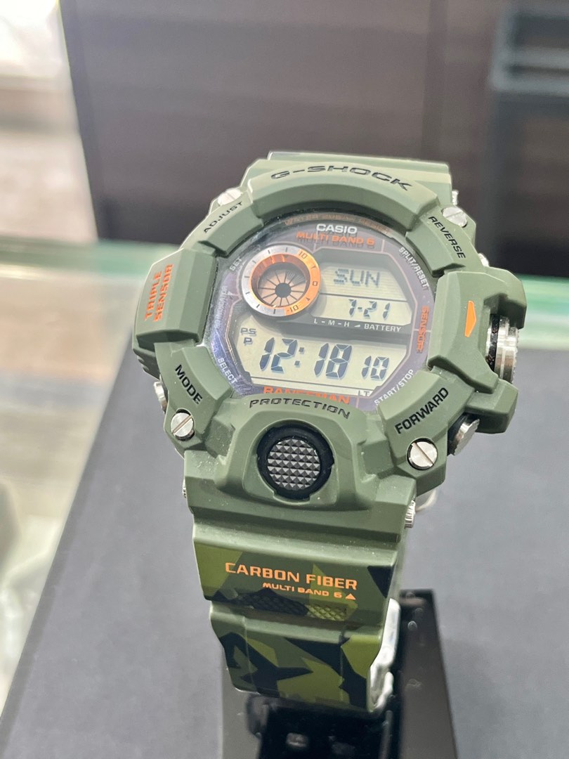 Casio Watch G-SHOCK FROGMAN WCCS 2000 Quartz DW-9902GWC-8JR Used in Ja –  The Japan Pride