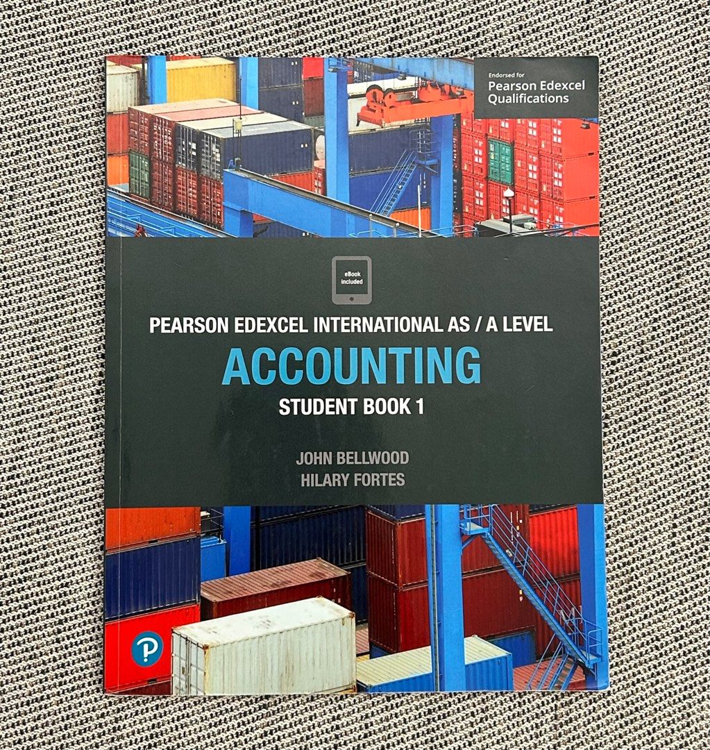 全新 IAL Pearson Edexcel International AS/ A Level Accounting Student ...