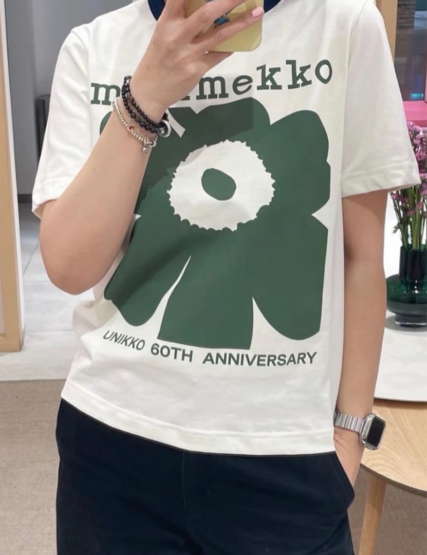 全新現貨Marimekko 2024 unikko 60th anniversary Tee, 名牌