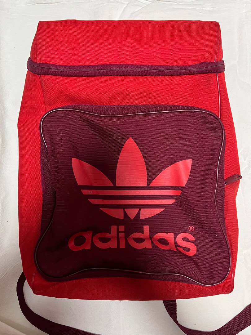 Adidas originals backpack red 2025
