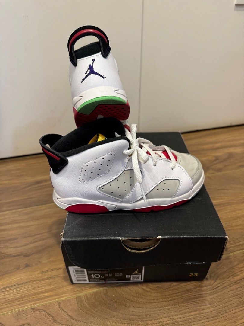 AIR JORDAN 6 RETRO TD HARE Carousell