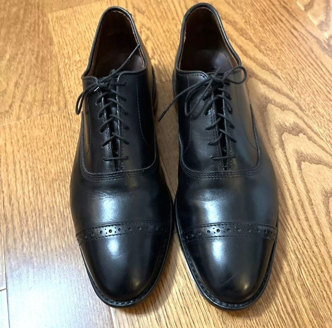 Allen edmonds full grain leather shop