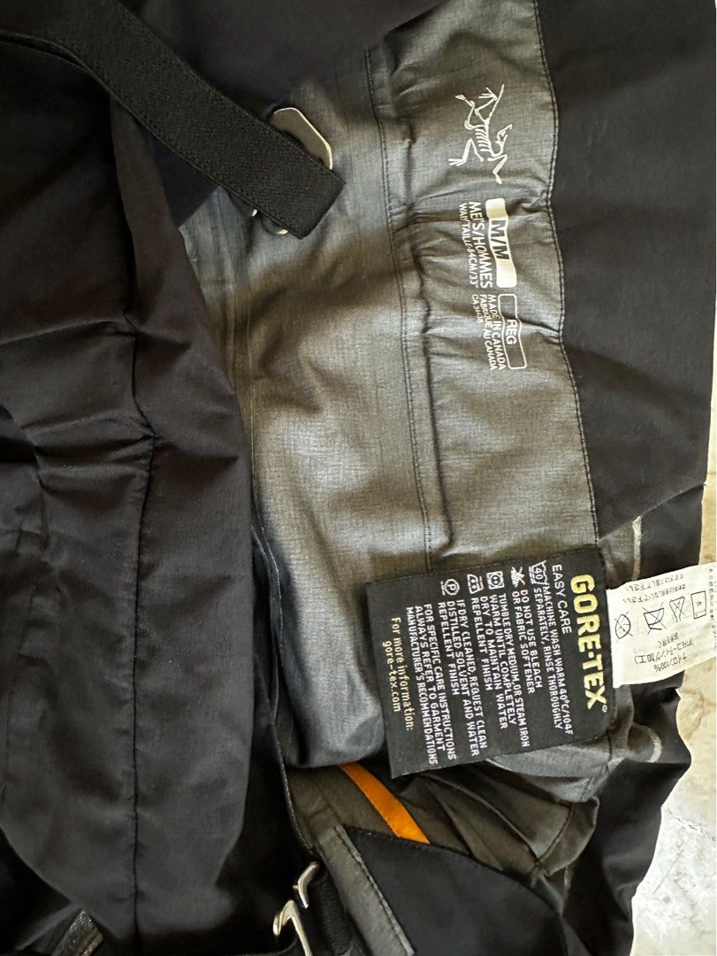 Arc teryx goretex pro shell pants