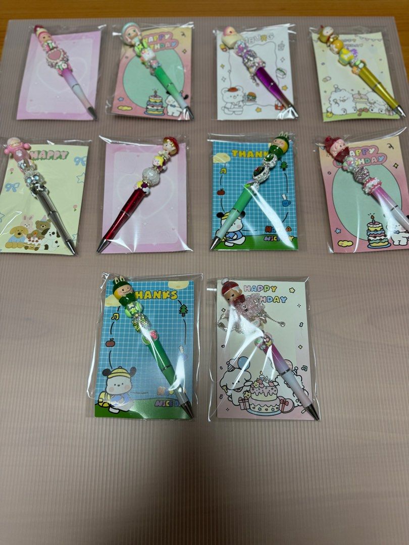 Authentic POP bean pen, Hobbies & Toys, Stationery & Craft, Handmade ...