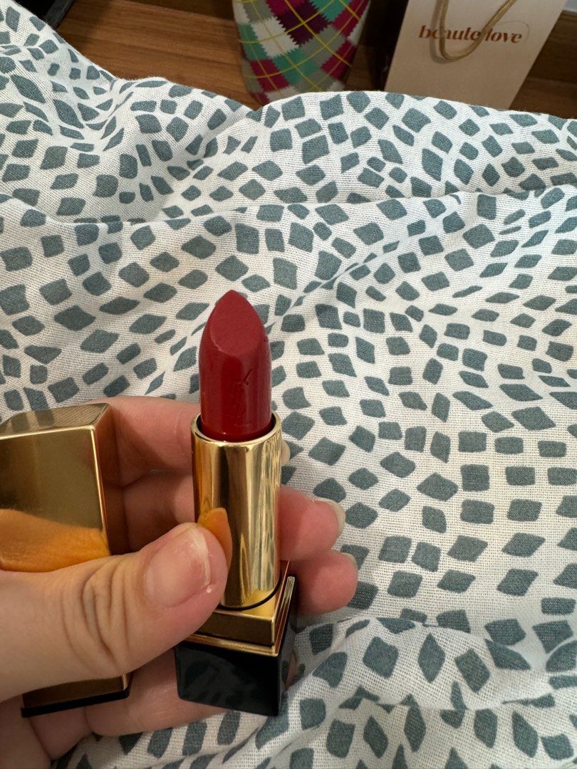 Authentic YSL lipstick R4 Rouge Pur Couture Beauty Personal Care Face Makeup on Carousell