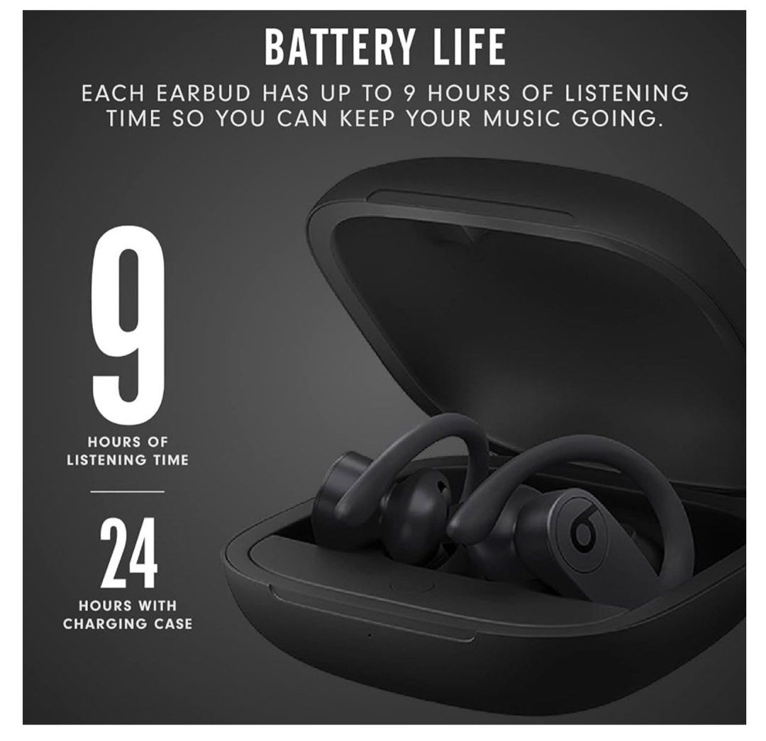 Powerbeats pro listening time online