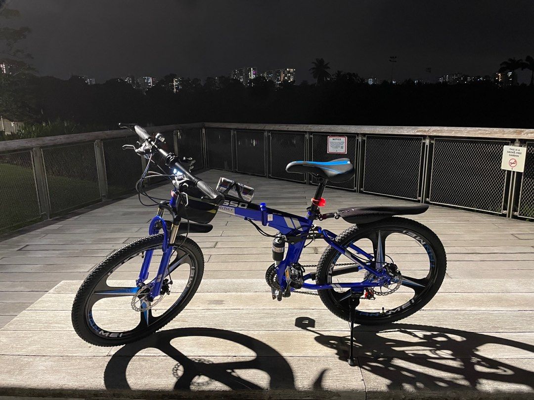 Begasso SHIMANO GEAR Foldable Mountain Bike Sports Equipment Bicycles Parts Bicycles on Carousell