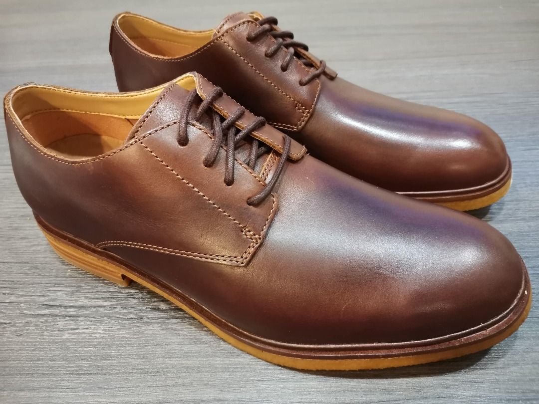 Brand New in Box Clarks Clarkdale Moon Dark Tan Leather