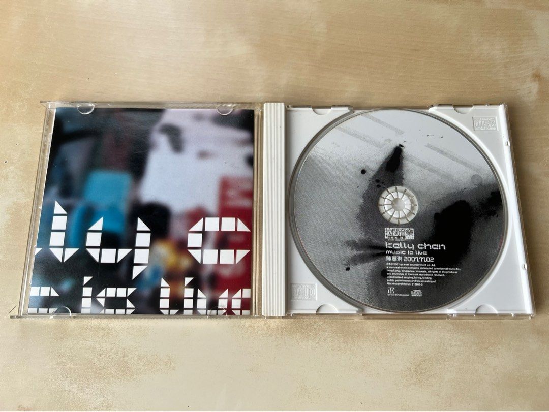CD｜陳慧琳拉闊音樂演唱會(2001.11.02) / Kelly Chen Music is