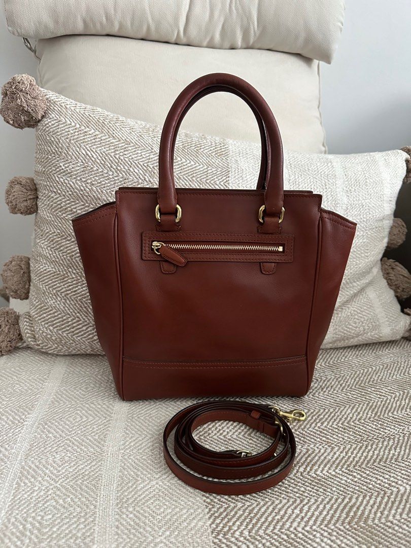 Authentic Coach Legacy Mini Tanner Cross Body in Brown