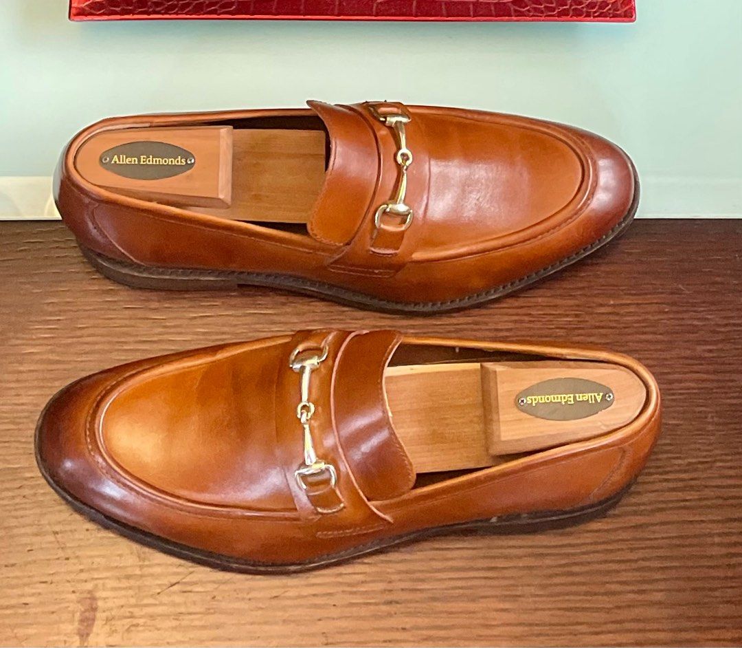 Cole Haan American Classics Kneeland British Tan Bit Loafers Men s Fashion Footwear Dress Shoes on Carousell
