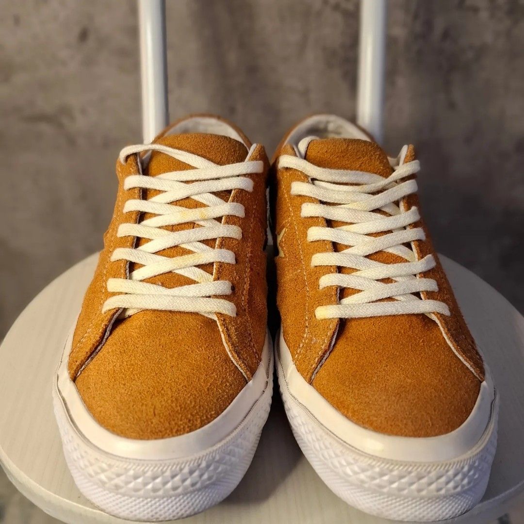 Converse One Star Ox Bold Mandarin Fesyen Pria Sepatu Sneakers di Carousell