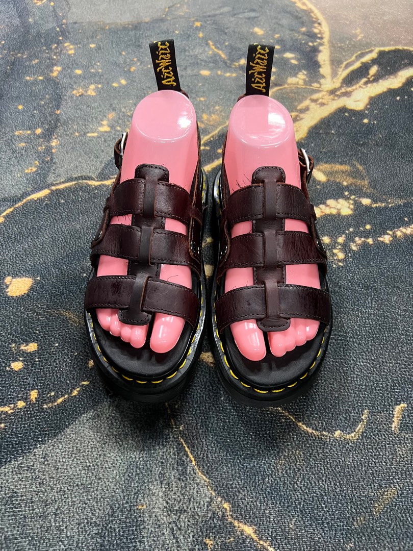 DR MARTENS TERRY 4UK Women s Fashion Footwear Sandals on Carousell