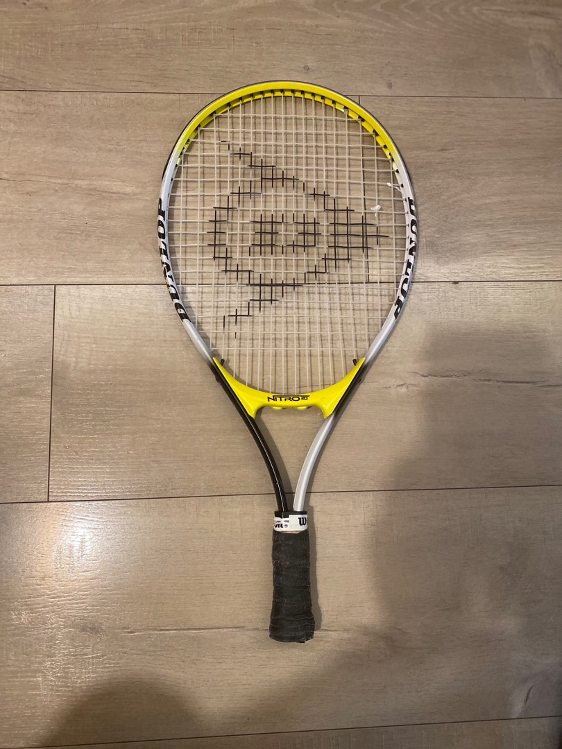 Dunlop 兒童網球拍 tennis racket kids 21吋, 運動產品, 運動與體育, 運動與體育 - 球拍和球類運動 ...